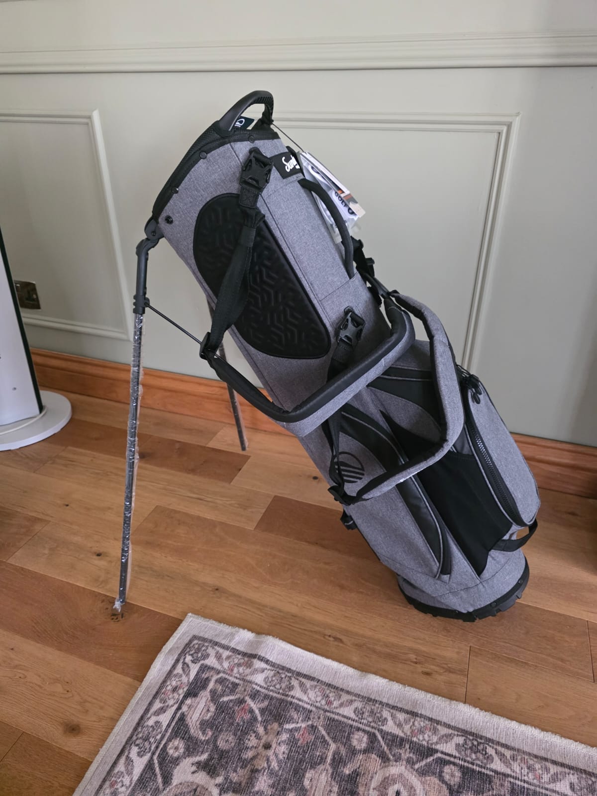 Sunday Golf Ryder Stand Bag (Heather Grey)