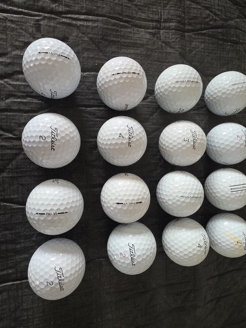 Titleist Pro V1 & Pro V1x (15 Balls)