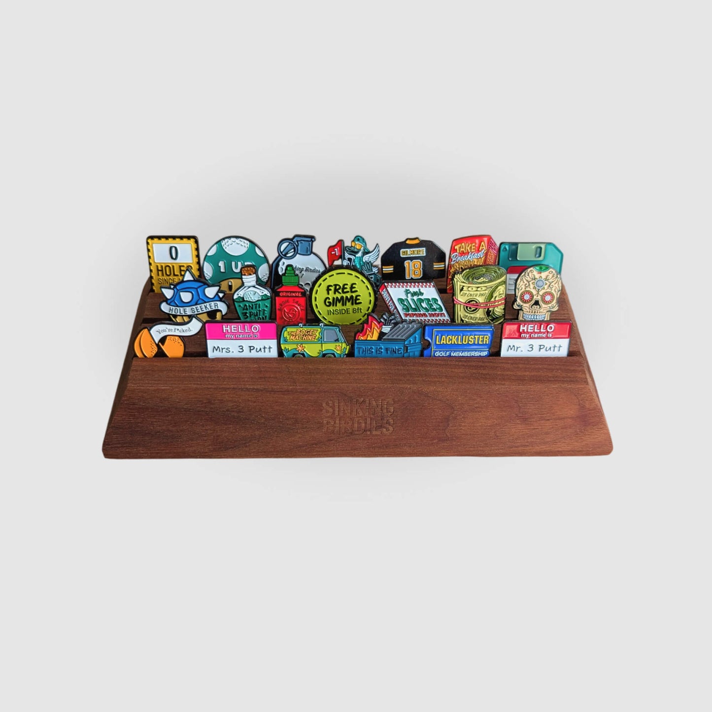 Breakfast Balls Golf Ball Marker