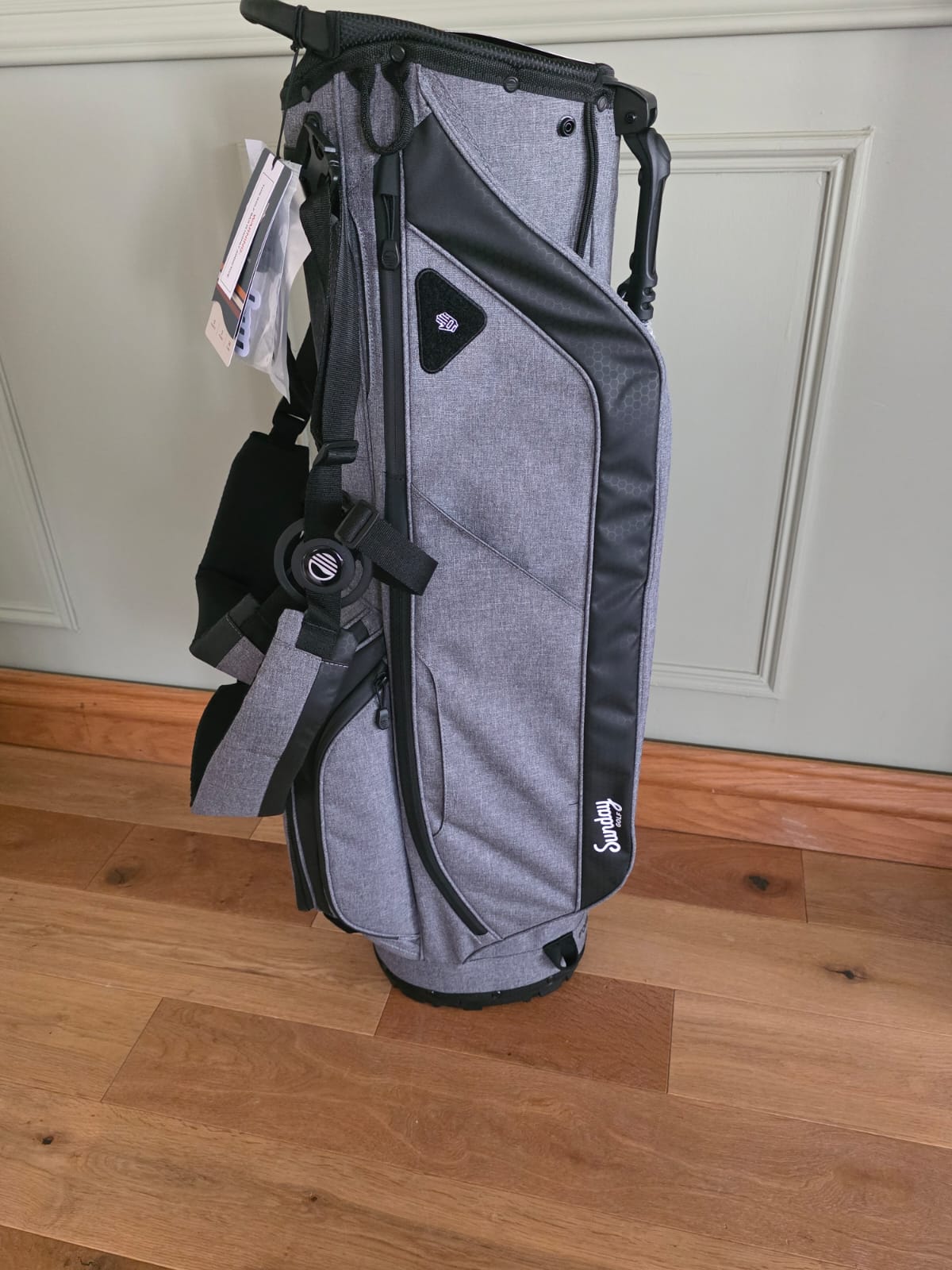 Sunday Golf Ryder Stand Bag (Heather Grey)