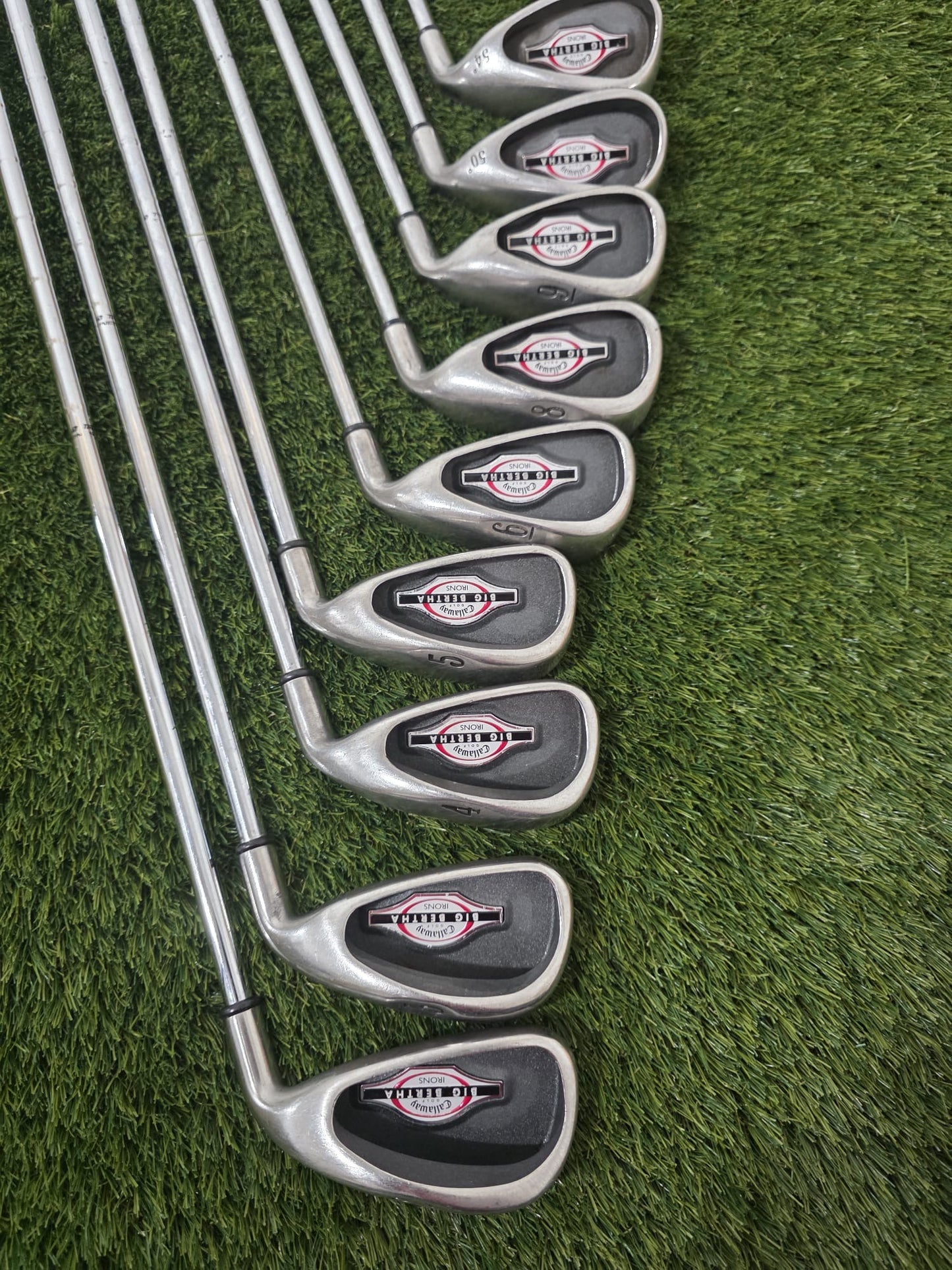 Callaway Big Bertha 2002 Irons (2-SW)