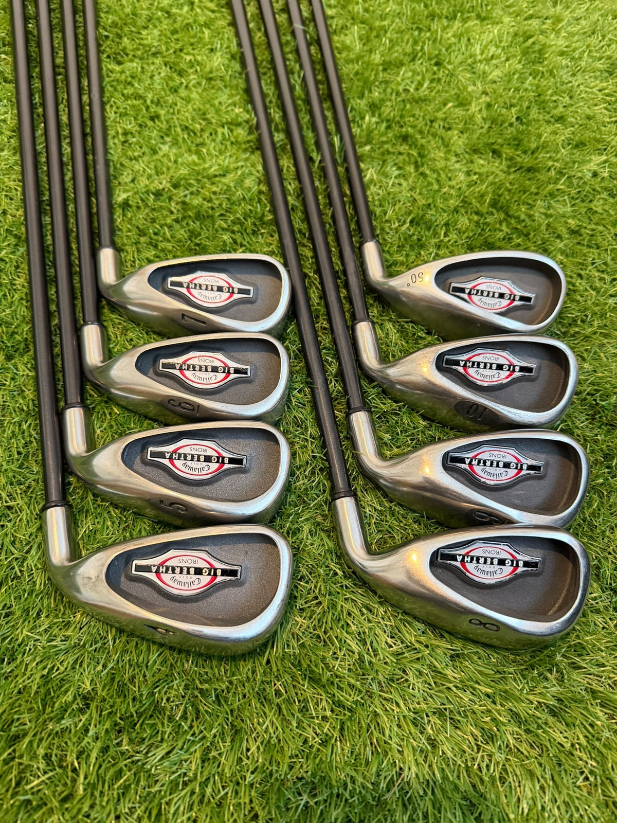Callaway Big Bertha 2002 Model Irons (4-W)