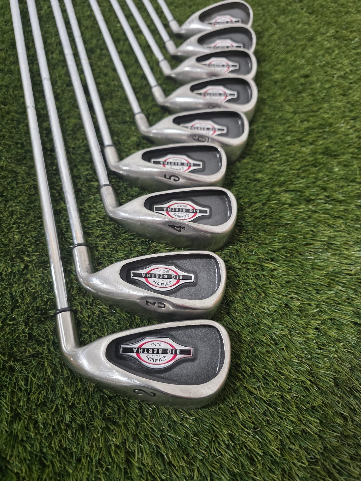 Callaway Big Bertha 2002 Irons (2-SW)