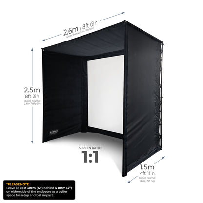 SimSpace Simulator Enclosures - Multiple Sizes