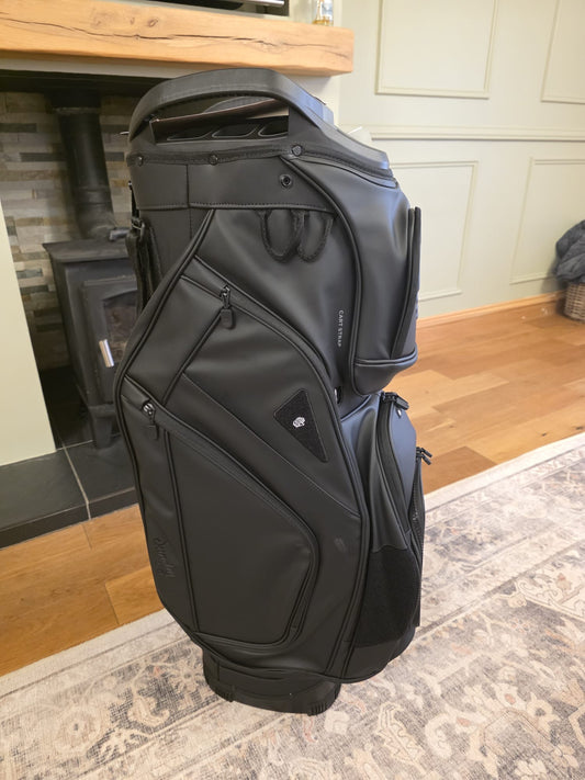 The Big Rig S-Class Matte Black Sunday Golf Cart Bag