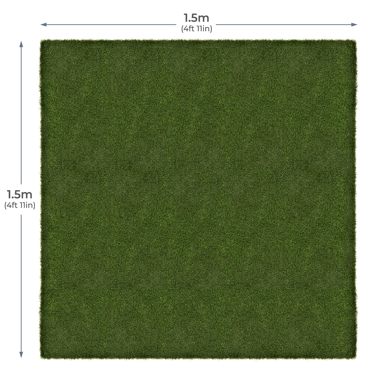 SimSpace Premium Tee Turf Hitting Mat 1.5m x 1.5m