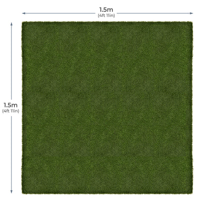 SimSpace Premium Tee Turf Hitting Mat 1.5m x 1.5m