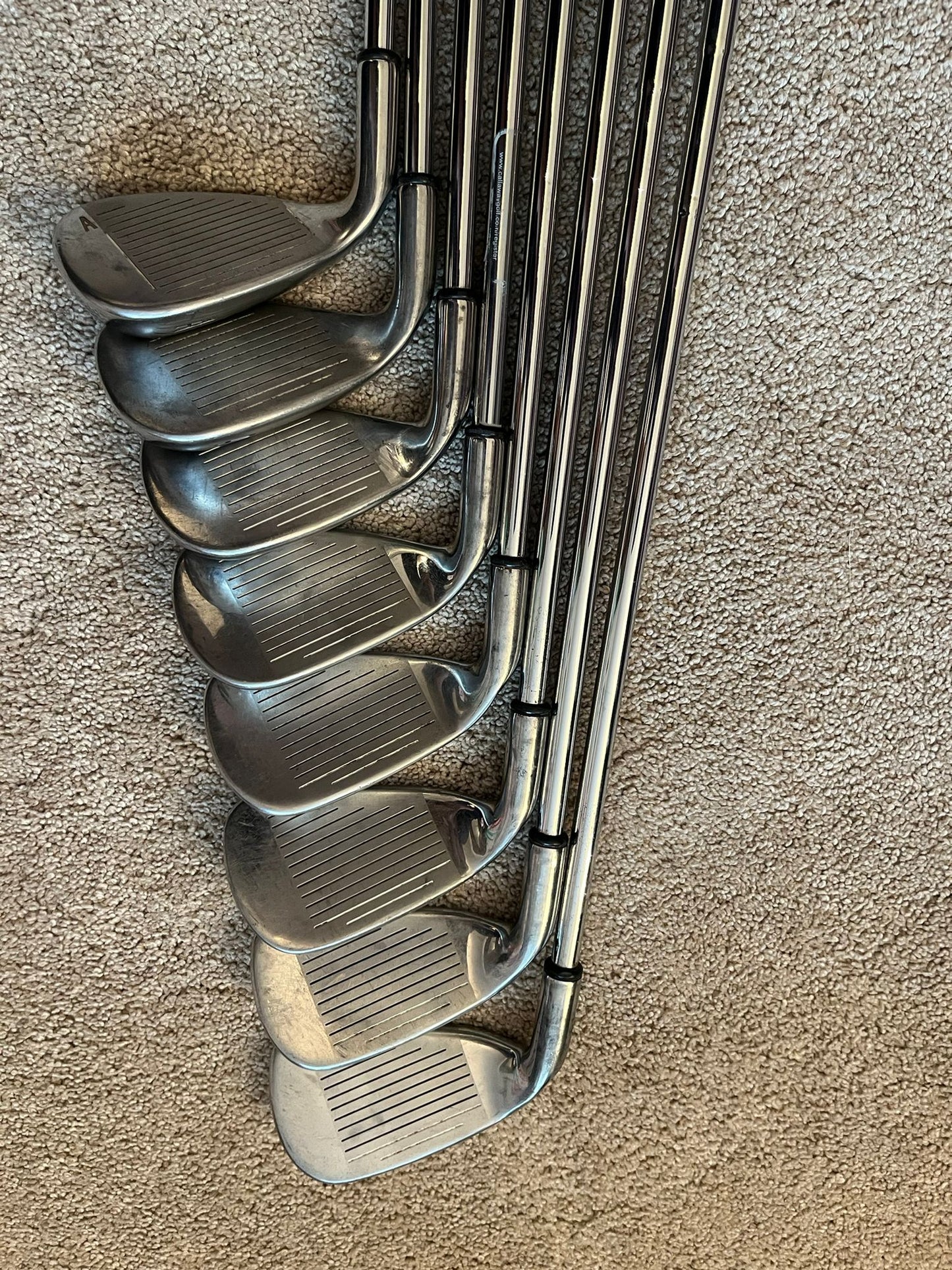Callaway X-22 irons (4-PW + AW)
