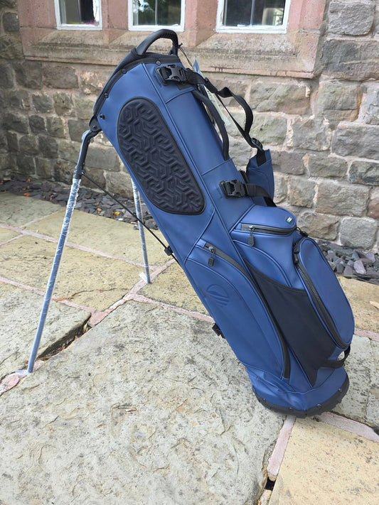 Sunday Golf Ryder S-Class Stand Bag (Navy Leather)
