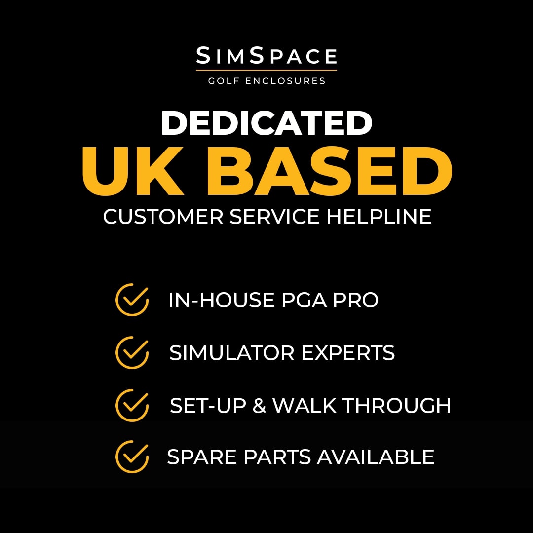 SimSpace Premium Tee Turf Hitting Mat 1.5m x 1.5m