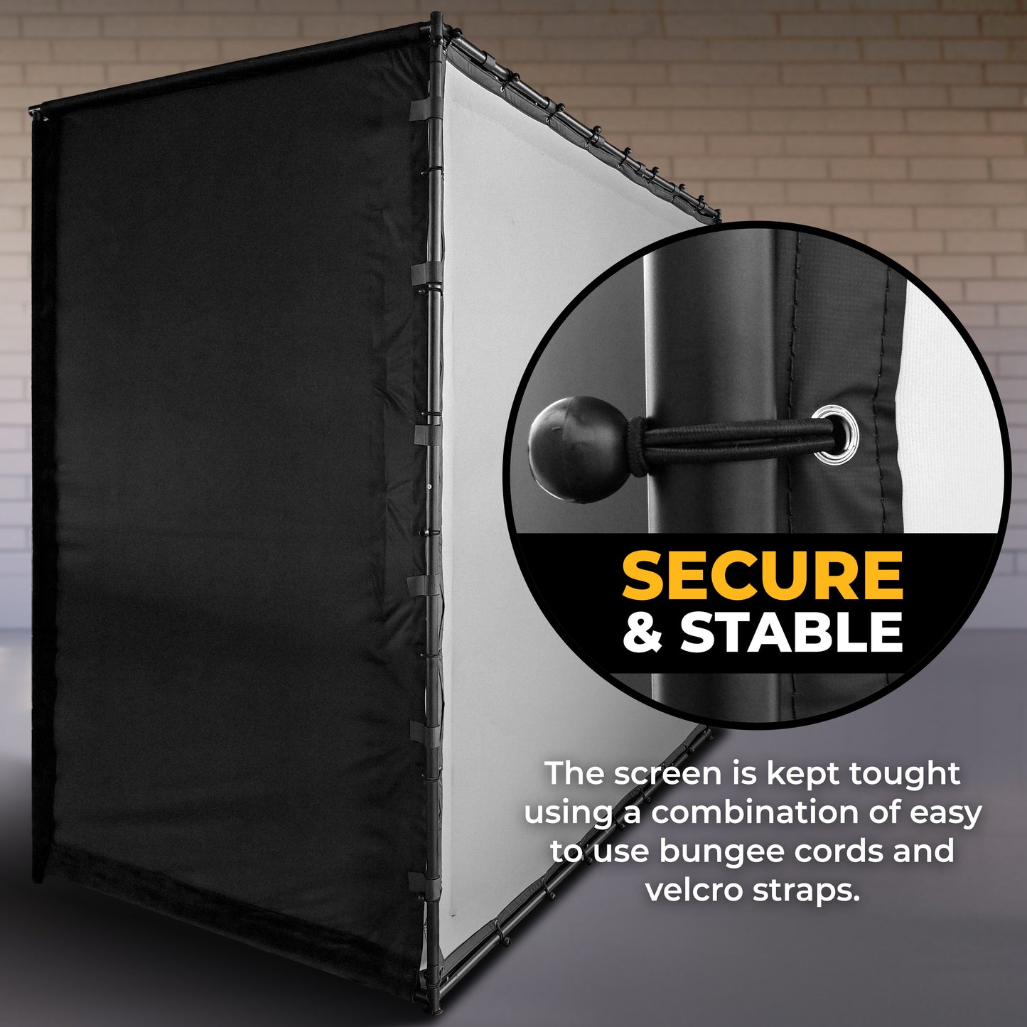 SLIM Enclosure with Side Netting_3.3W x 2.5H x 1D Mtr