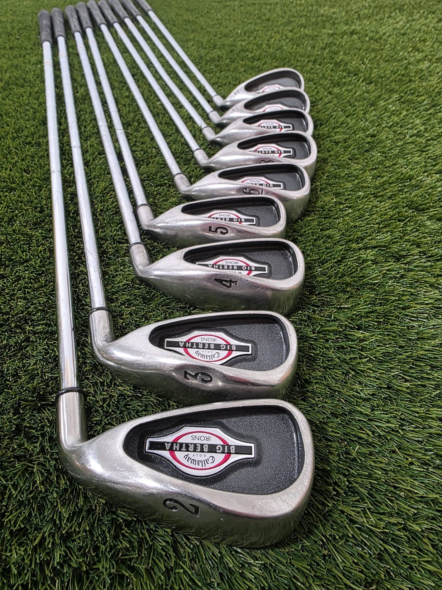 Callaway Big Bertha 2002 Irons (2-SW)