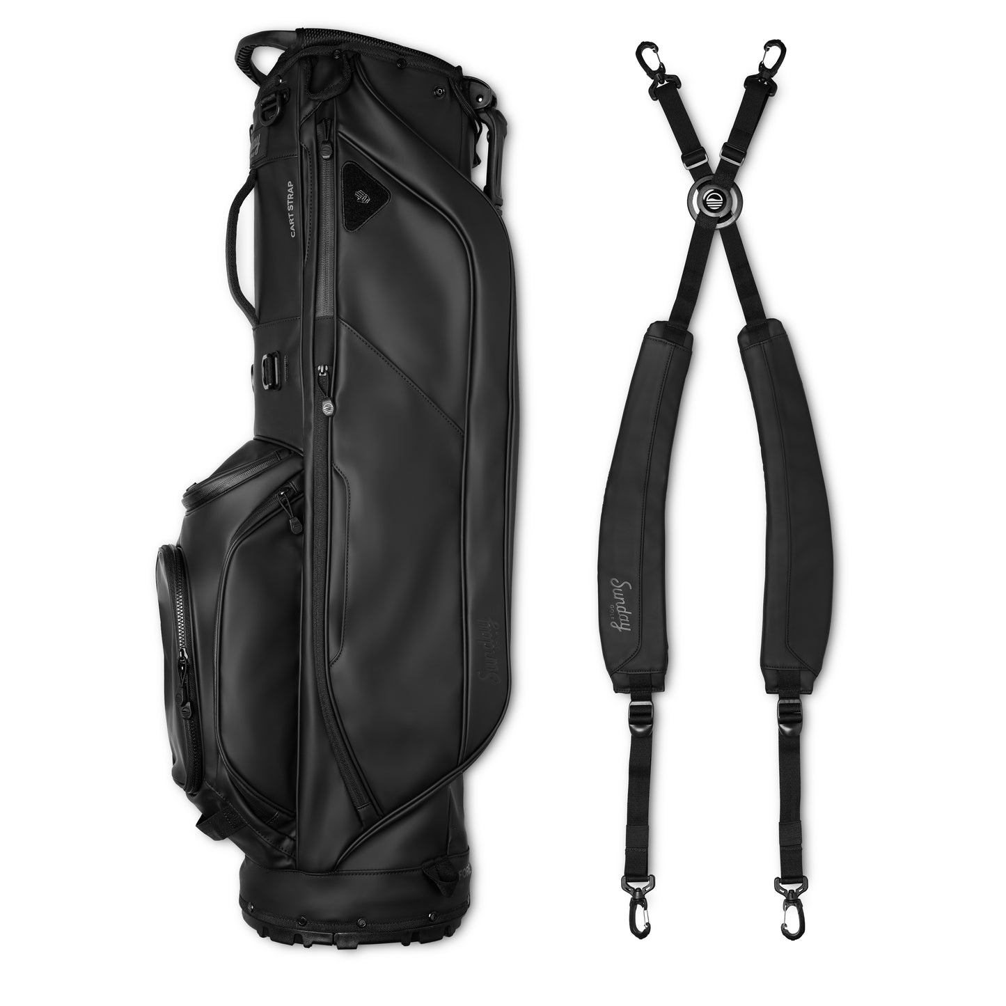 Sunday Golf Ryder S-Class - Stand Bag Black