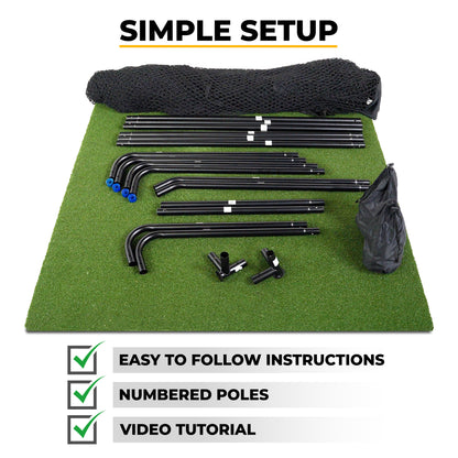 Sim Space Deluxe Home Driving Practice Net