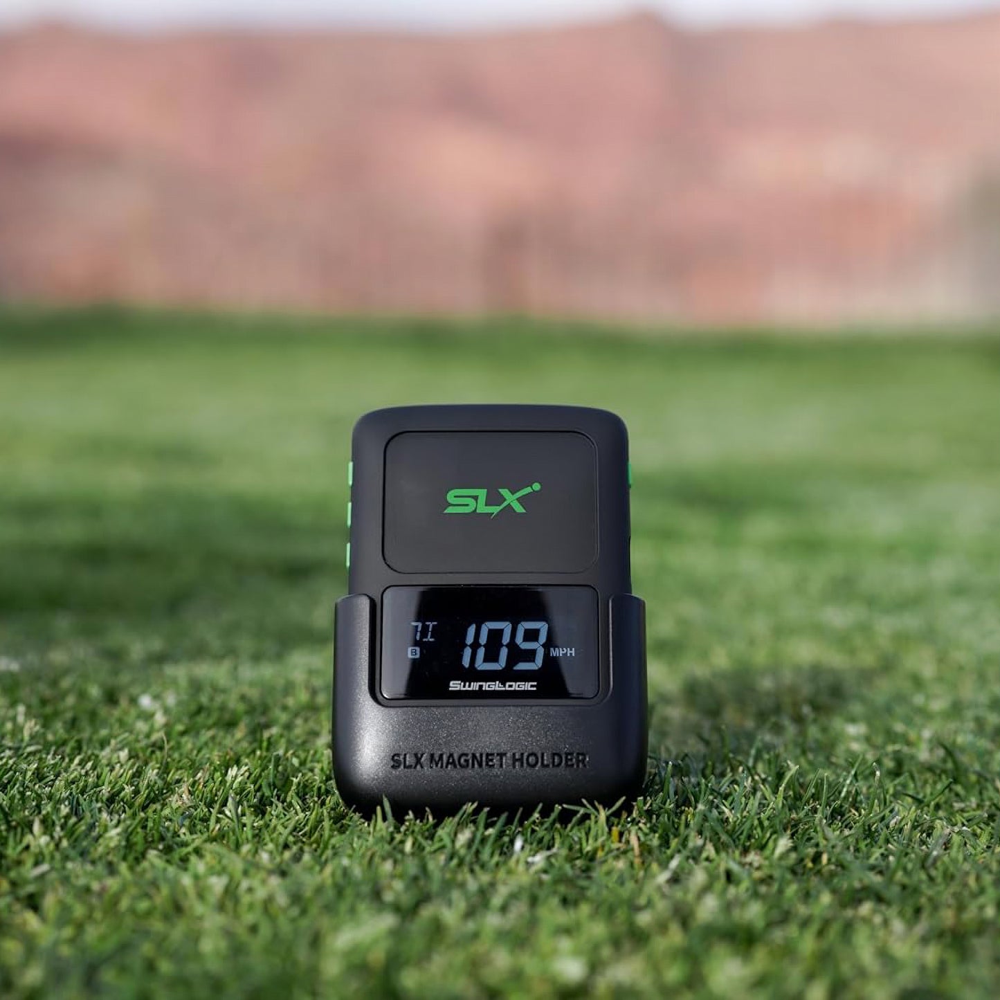 SwingLogic SLX Hybrid Mini GPS Launch Monitor - Black