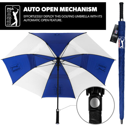 PGA Tour Double Canopy Umbrella