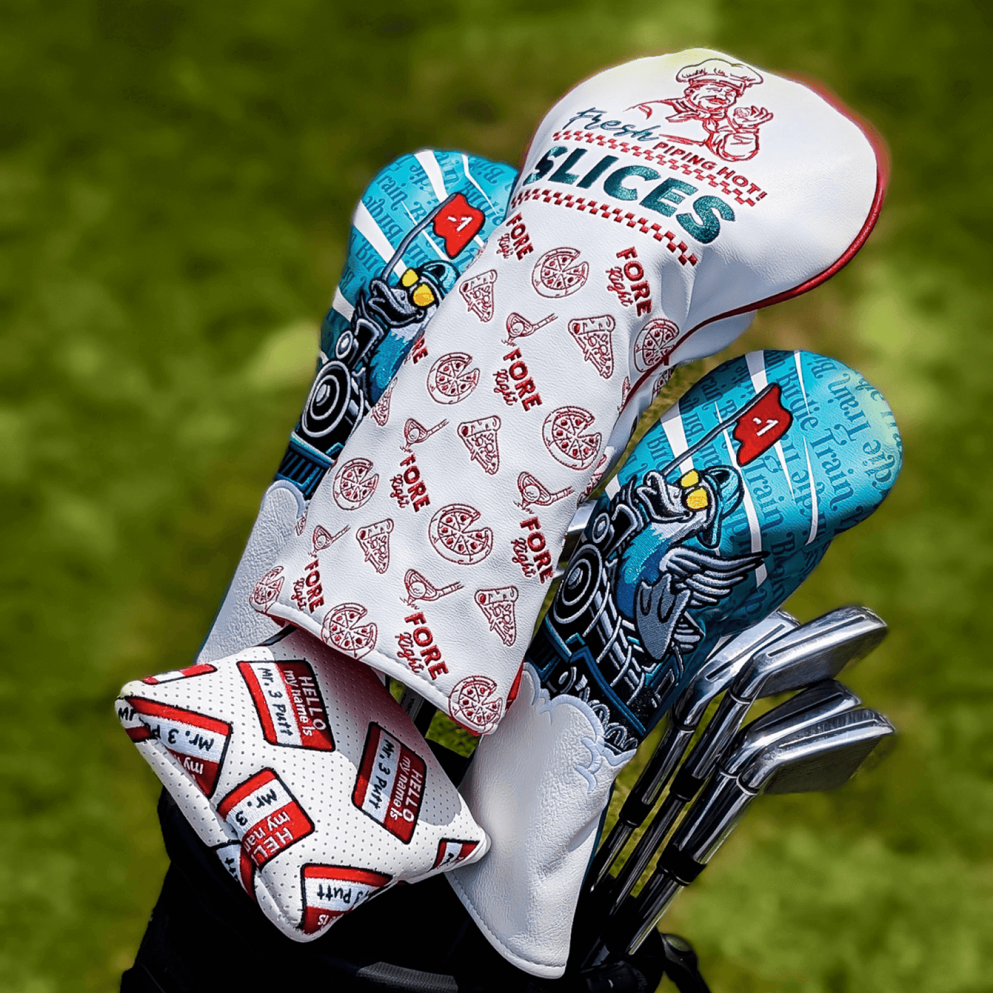 Mr 3 Putt Mallet Putter Headcover