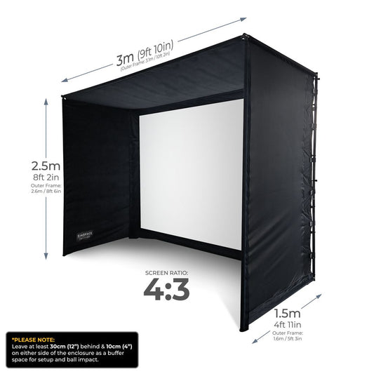 SimSpace Simulator Enclosures - Multiple Sizes