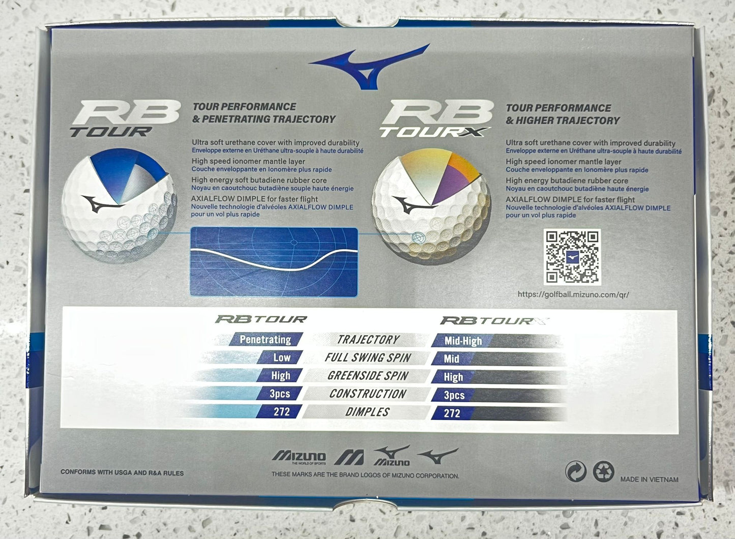 Mizuno RB Tour Golf Balls