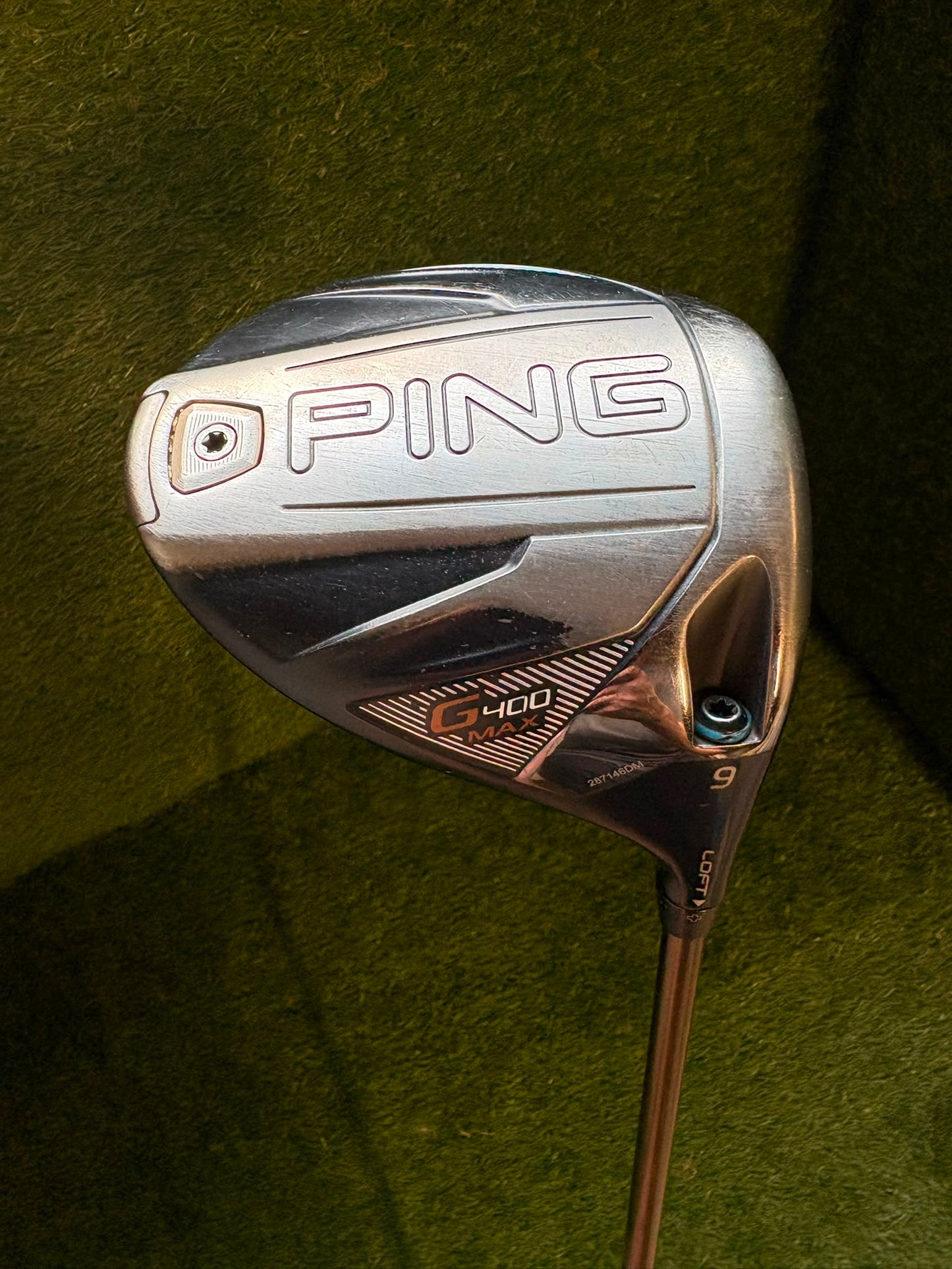 Ping G400 Max Driver (9°)